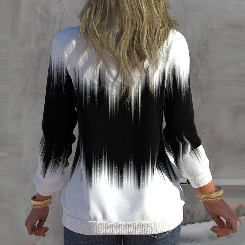 Moteriškas džemperis ilgomis rankovėmis