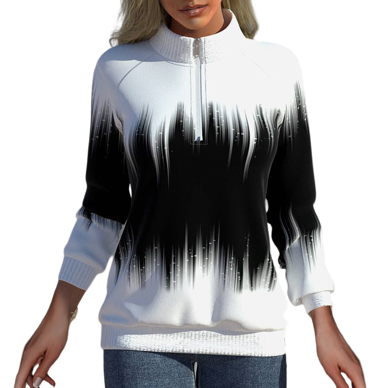 Moteriškas džemperis ilgomis rankovėmis