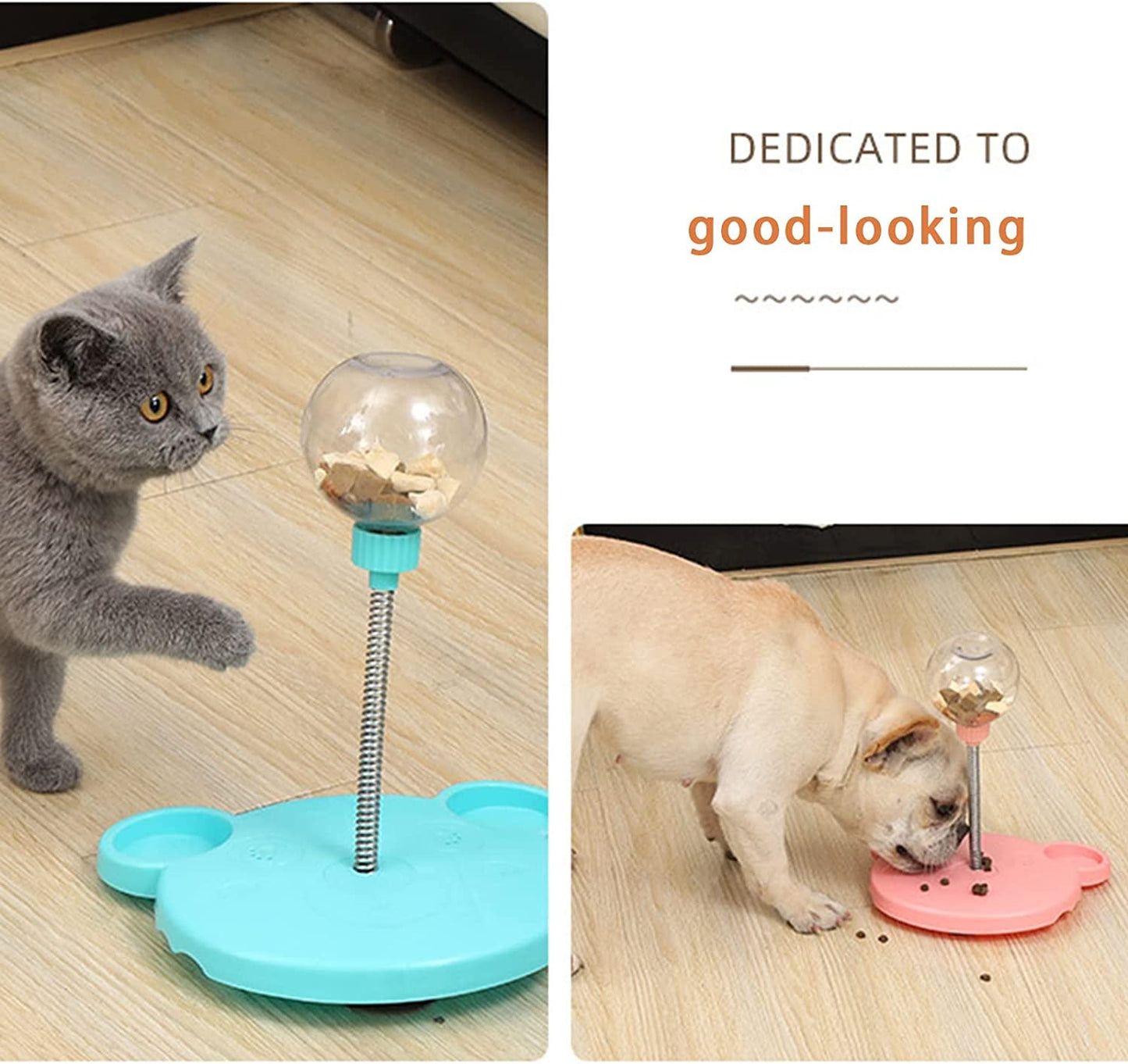 Interaktyvus augintinių žaislas - "Valgymo burbulas"