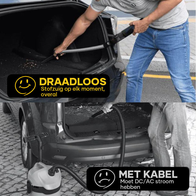 Belaidis automobilių dulkių siurblys