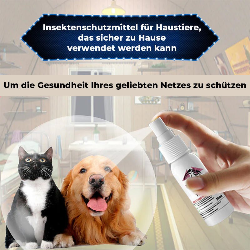 Purškalas nuo vabzdžių ir erkių gyvūnams