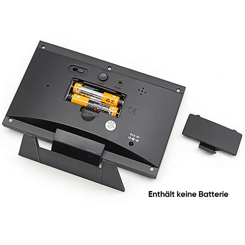 Skaitmeninis LED laikrodis - termometras