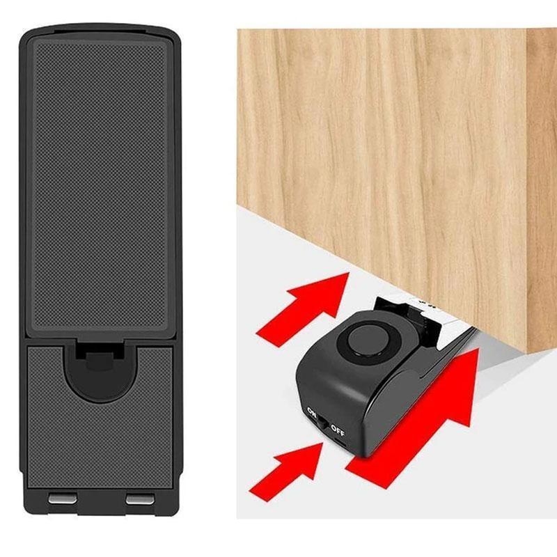 Durų stabdis su signalizacija