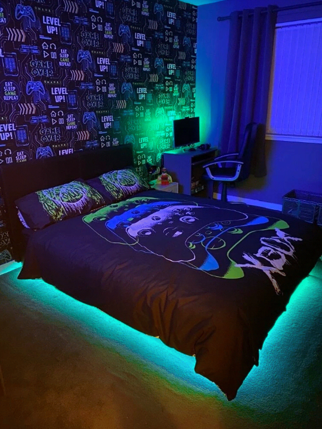 LED RGB juostelė su nuotoliniu valdymu