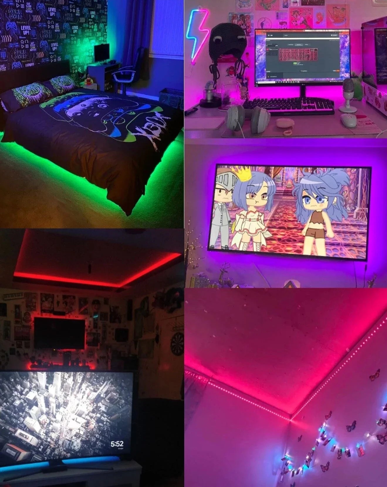 LED RGB juostelė su nuotoliniu valdymu