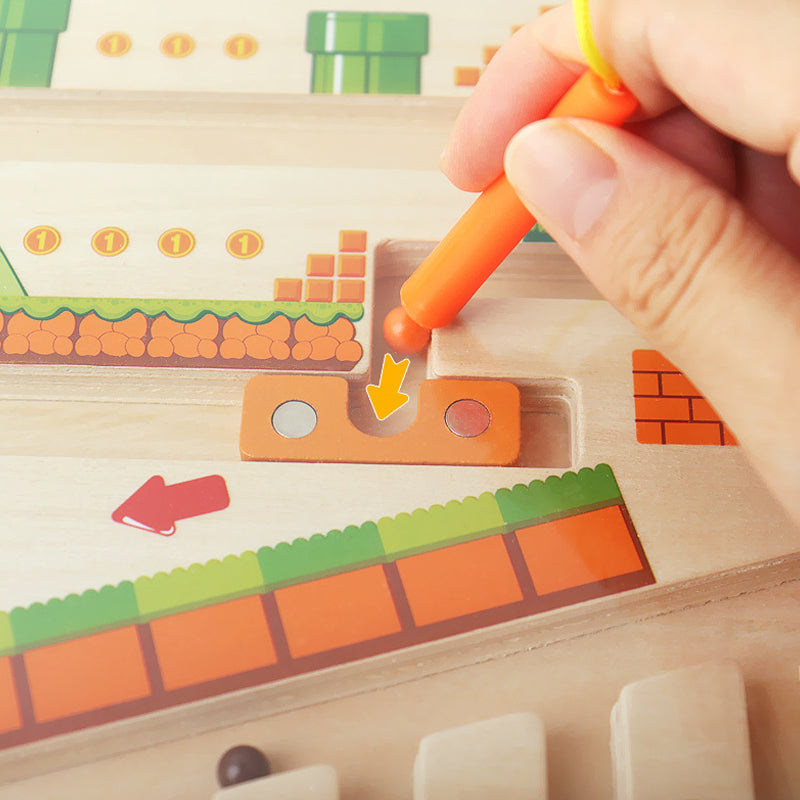 "Montessori" spalvų ir skaičių labirintas