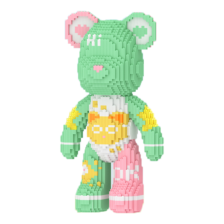 Lego surenkamas meškinas