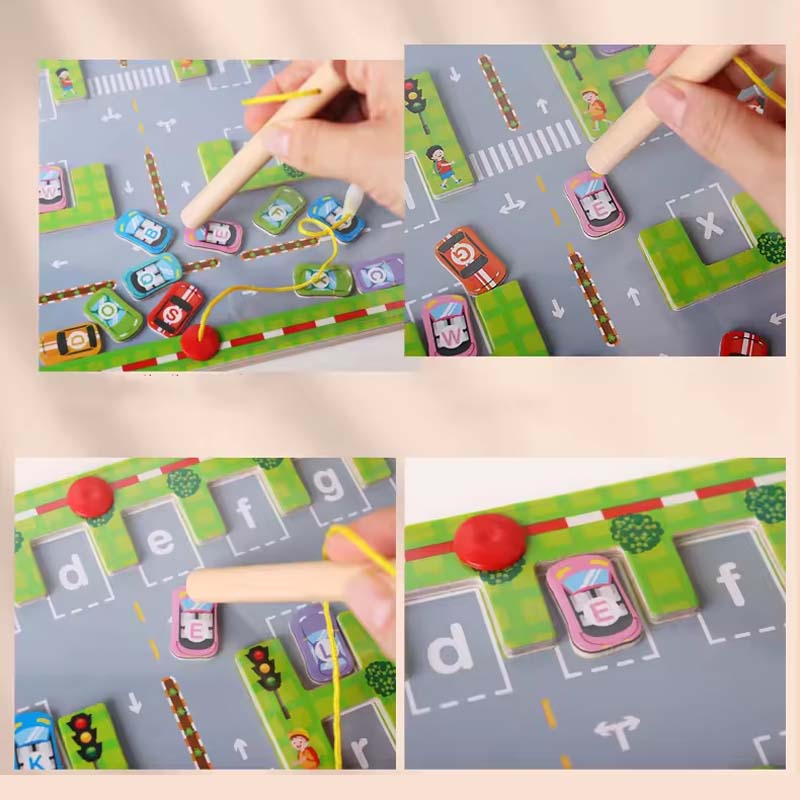 "Montessori" magnetinė abėcėlės lenta