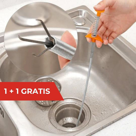 \DirtHook\" - valymo priemonė kanalizacijai ir kriauklėms"