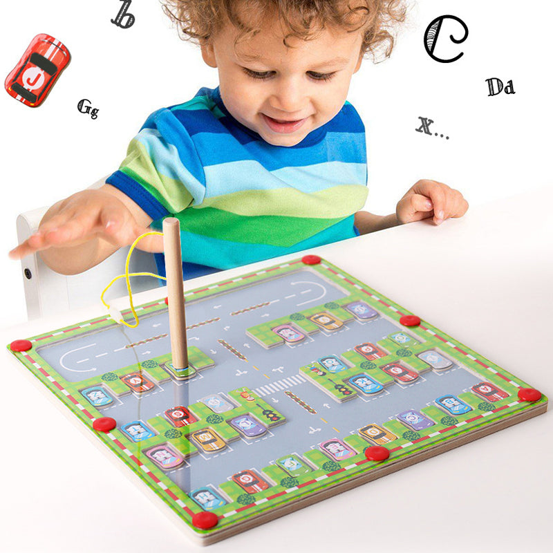 "Montessori" spalvų ir skaičių labirintas