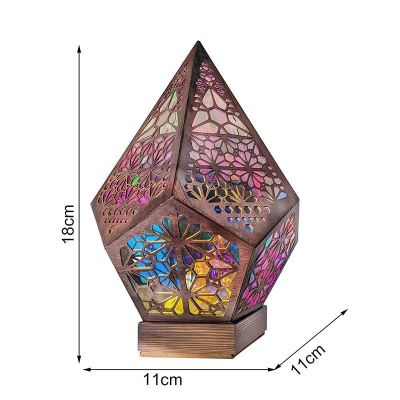 Boho stiliaus šviestuvas