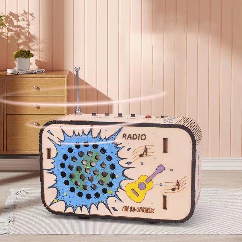 Surenkamas radijo imtuvas vaikams