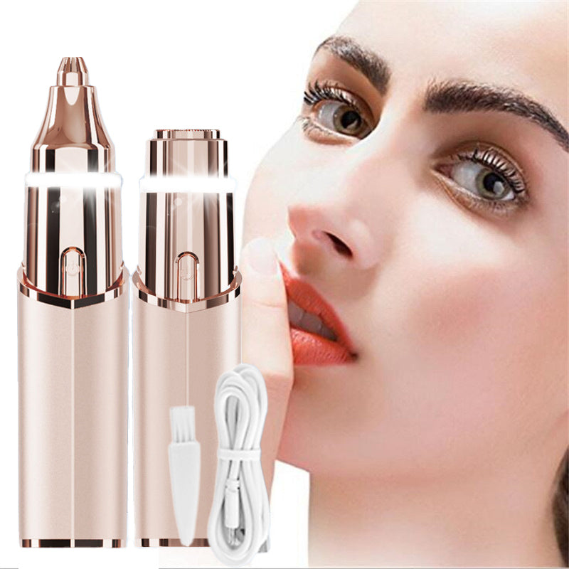 2-viename elektrinė antakių ir plaukelių šalinimo priemonė