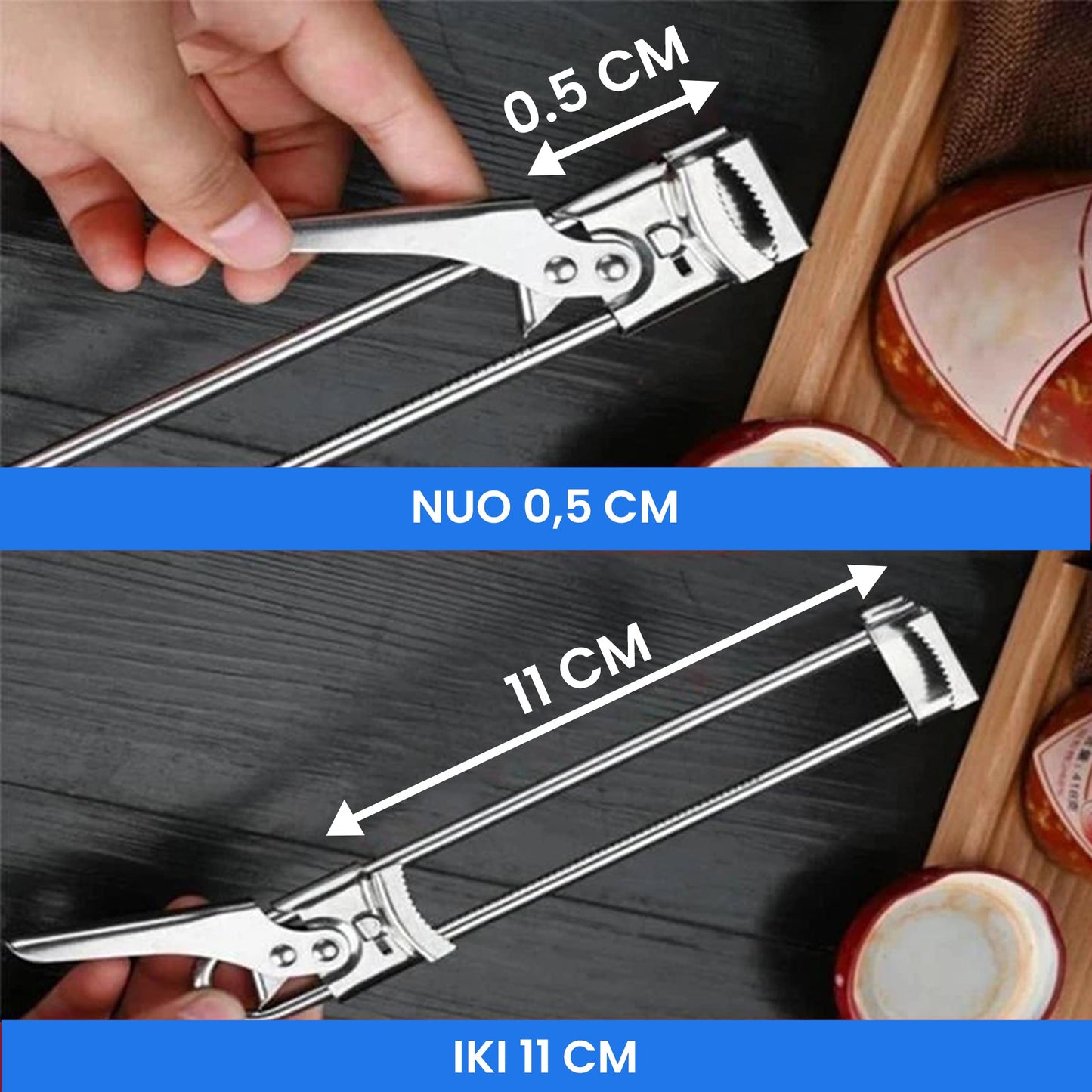 Daugiafunkcinis stiklainių atidarytuvas