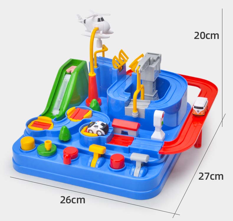 Automobilių trasa su kliūtimis