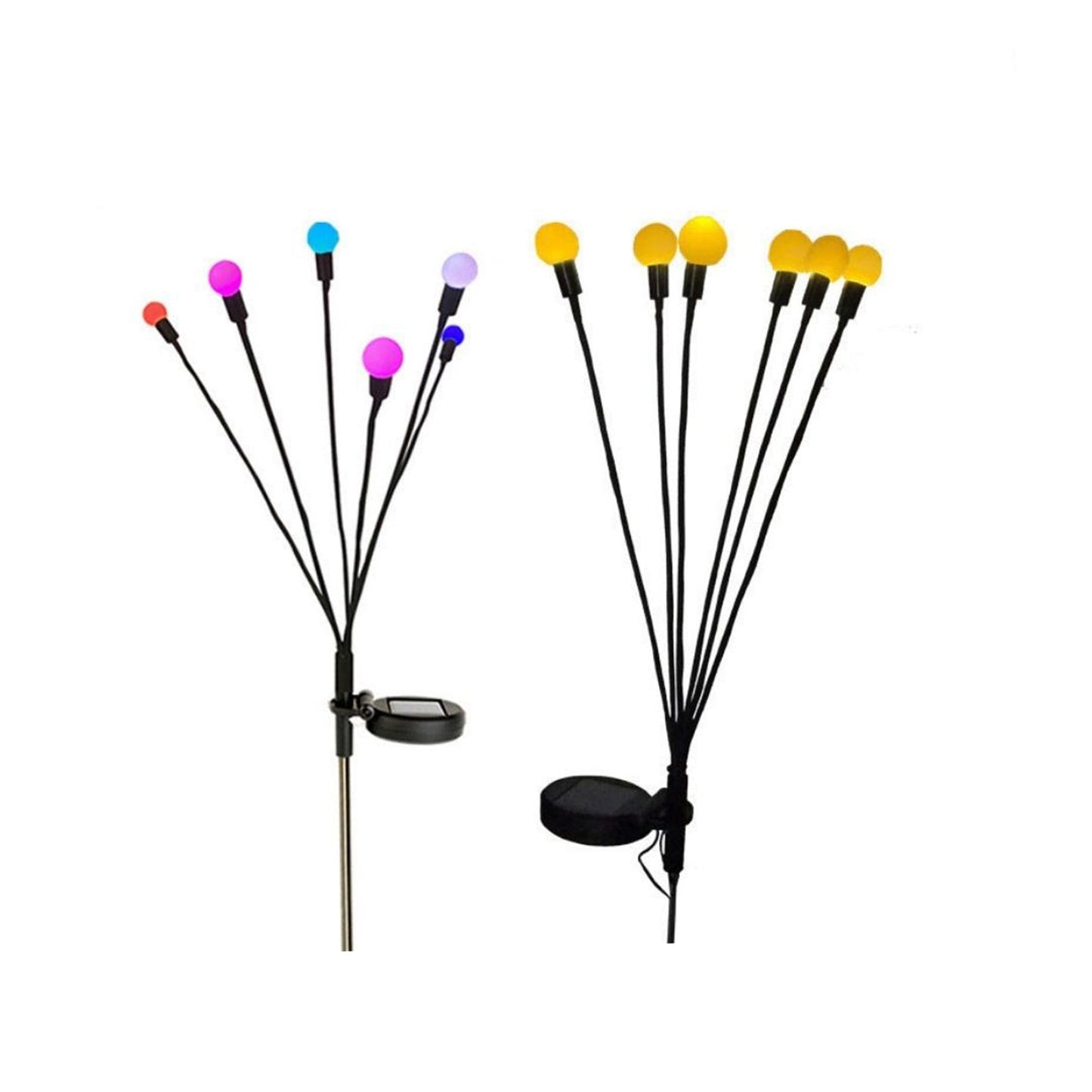 SparkleGlow™ - Saulės energija įkraunaumi LED lauko žibintai