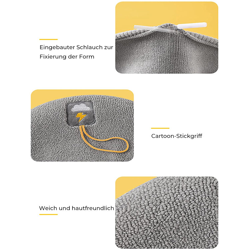 Minkštas klozeto dangčio užvalkalas