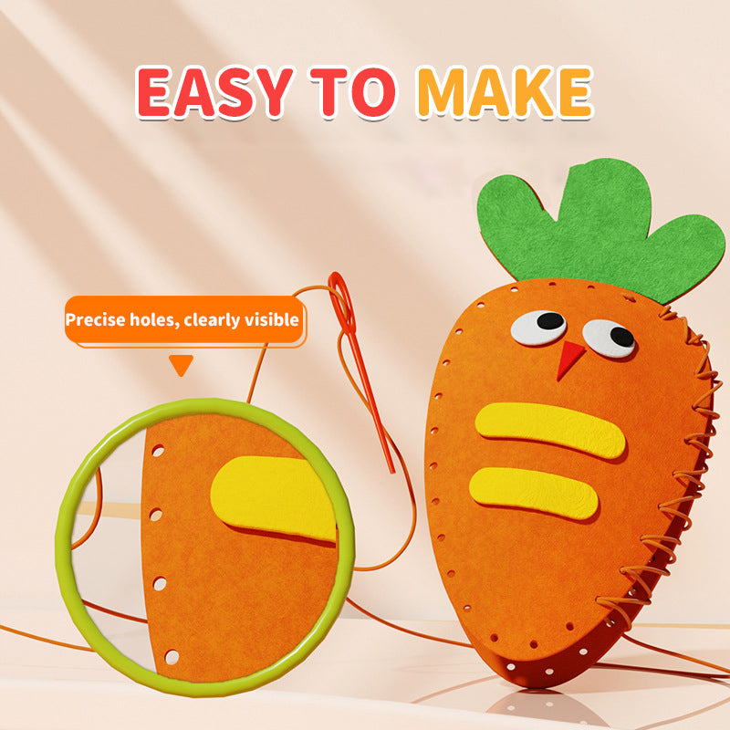 Vaikiškas žaislų siuvimo rinkinys