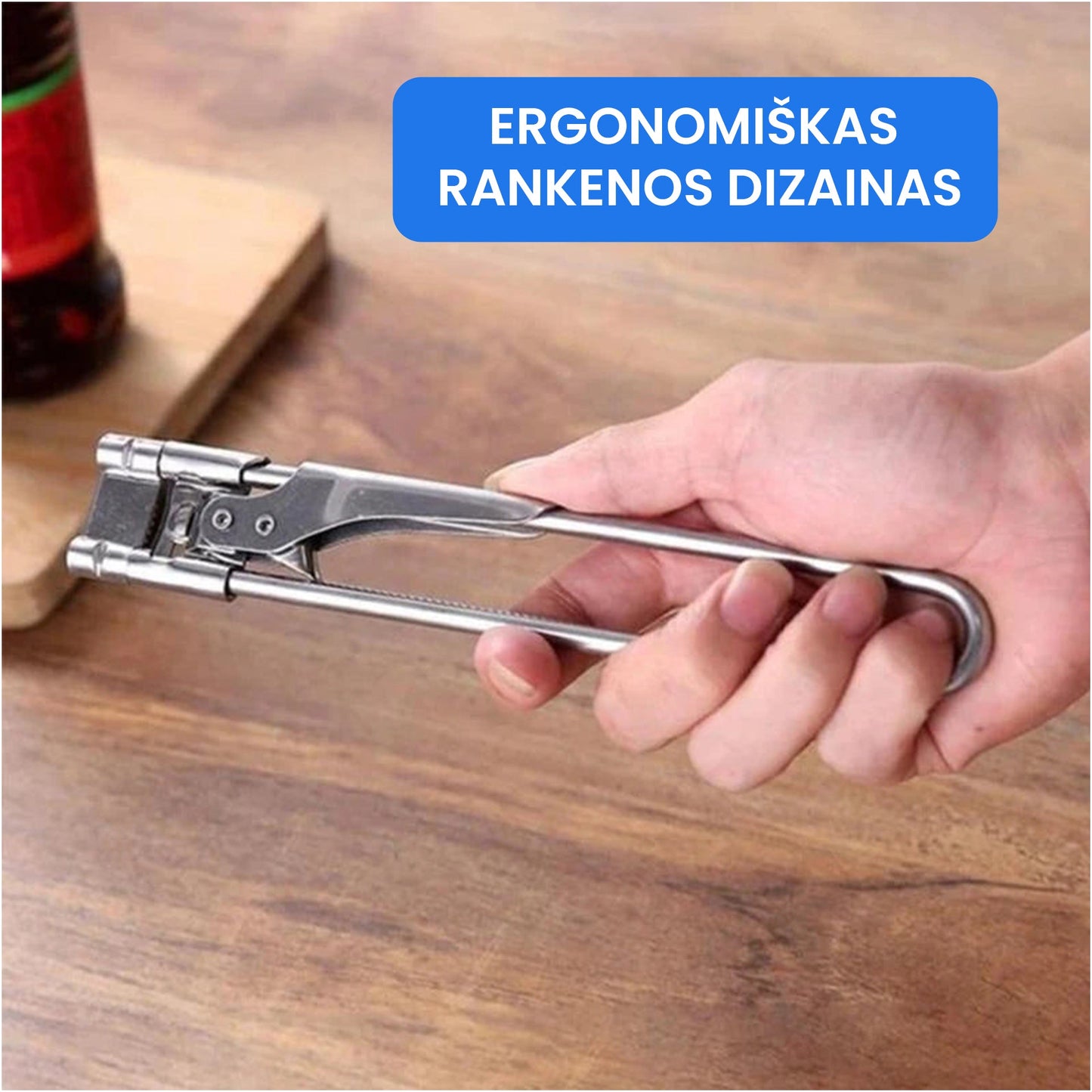 Daugiafunkcinis stiklainių atidarytuvas