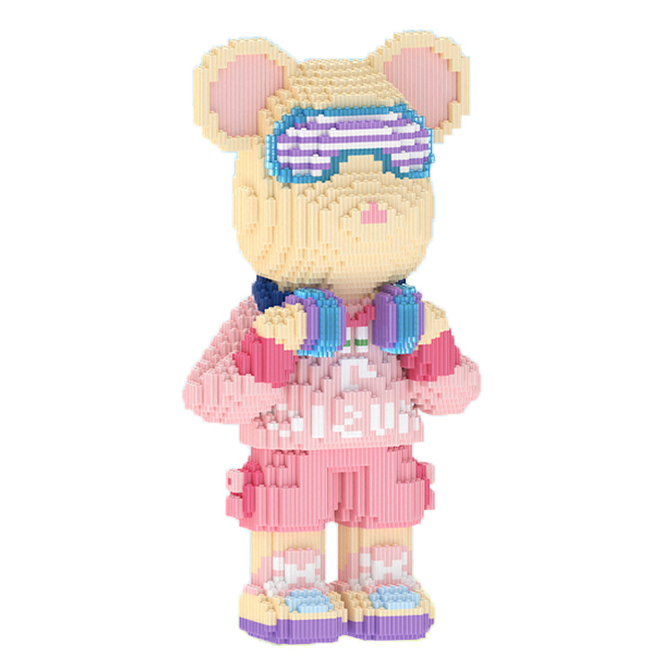 Lego surenkamas meškinas