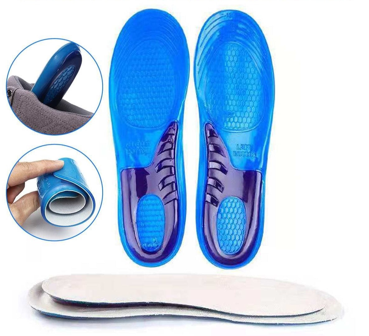 Silikoniniai ortopediniai vidpadžiai