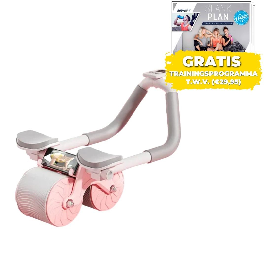 \ProTrainer™\" - treniruoklis ant ratelių greitai matomam pilvo presui"