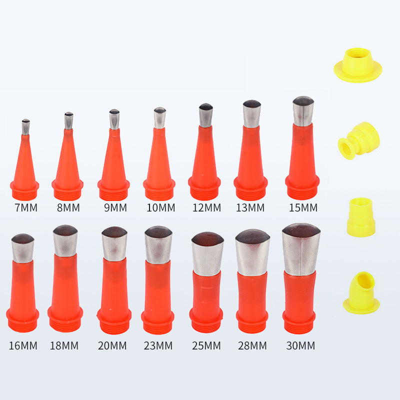 Sandarinimo pistoleto antgalių rinkinys (18vnt.)