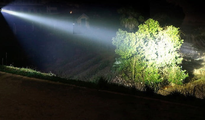 Galingas, vandeniui atsparus prožektorius