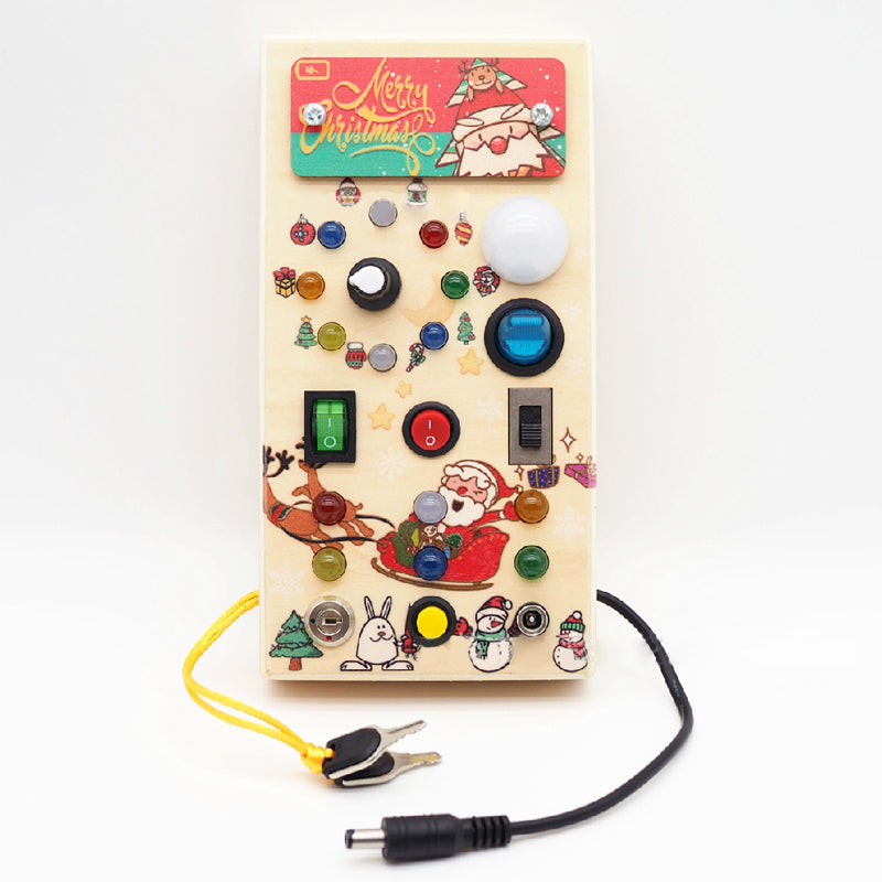 "Montessori" LED lempučių lenta