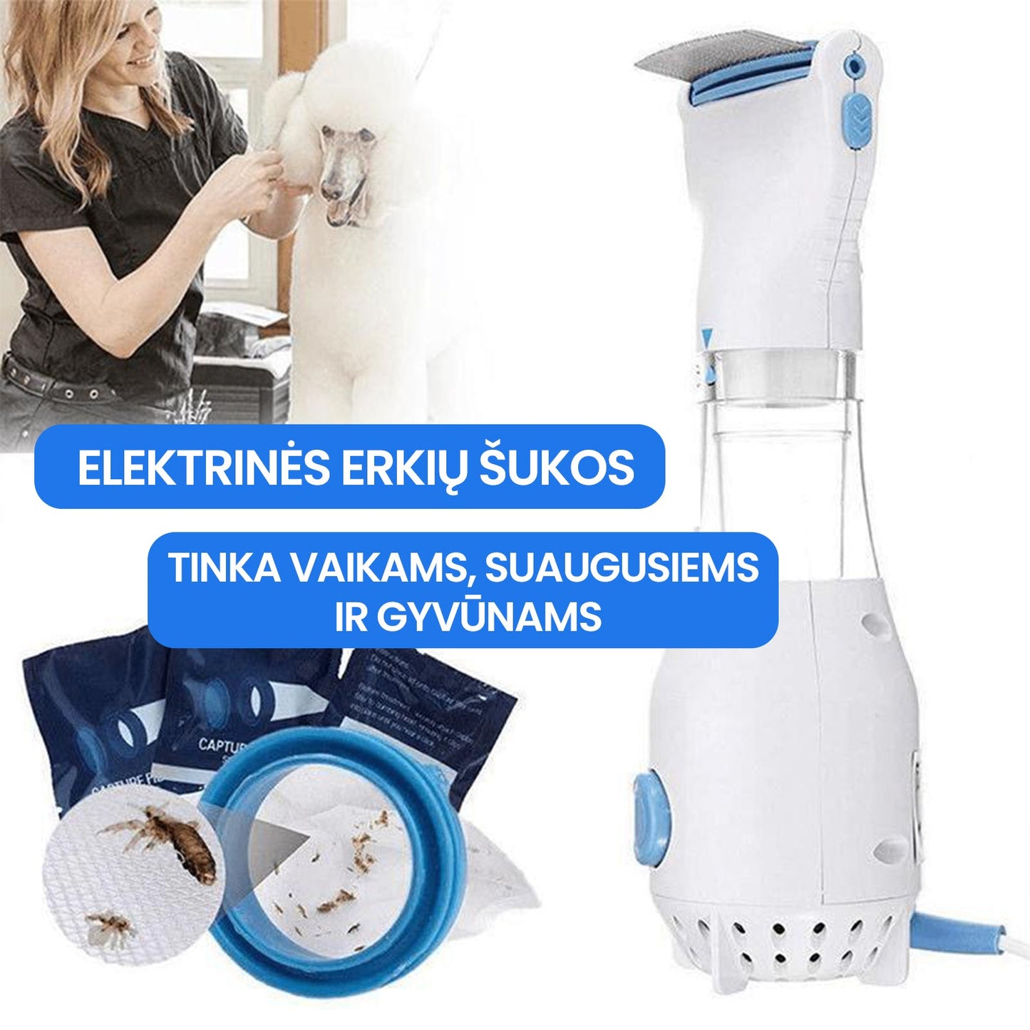 Elektrinės erkių šukos