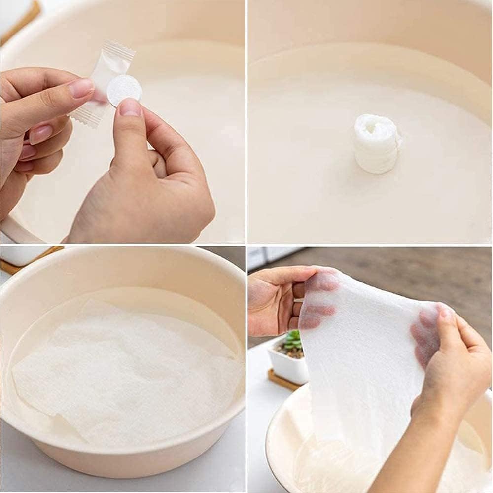 🌿 Kompresuoti rankšluosčiai tabletėse 🌿 (50 vnt.)