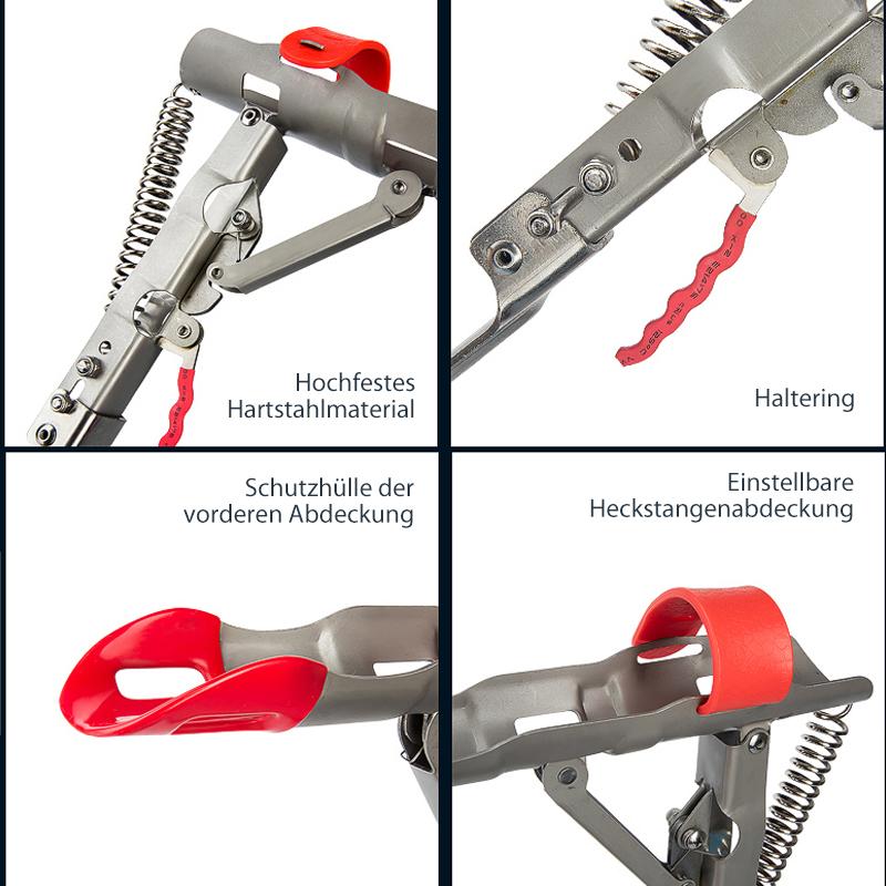 Automatinis meškerės laikiklis su spyruokle