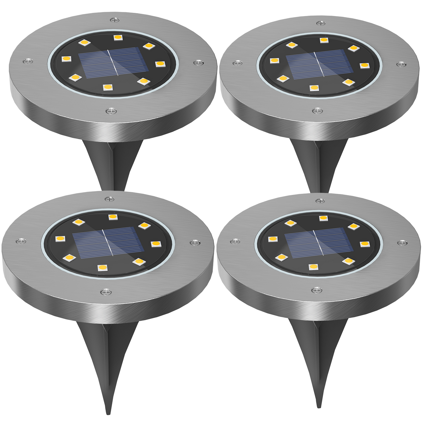 Saulės įkraunami lauko šviestuvai