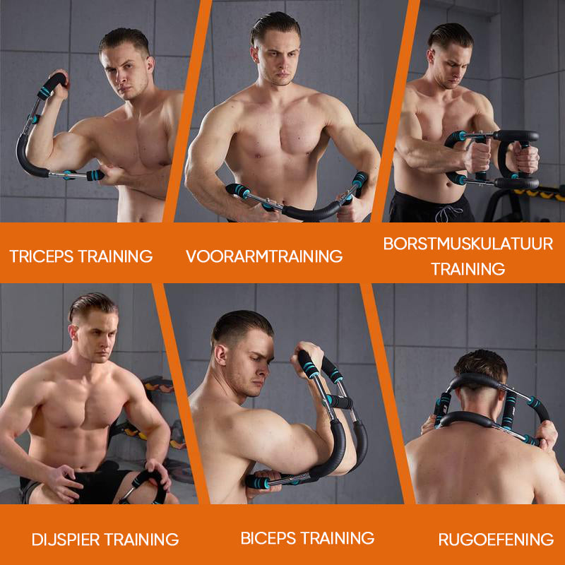 U formos rankų treniruoklis