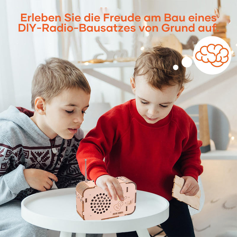 Surenkamas radijo imtuvas vaikams