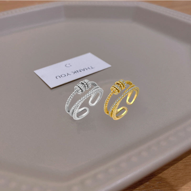 Prabangus draugystės žiedas