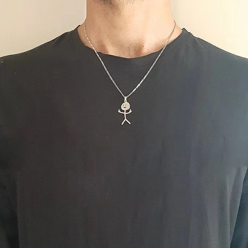 Šmaikštus kaklo papuošalas