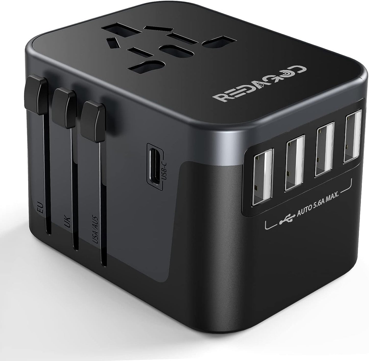 Universalus kelioninins USB adapteris