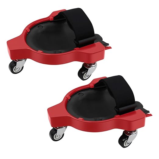 Kojų kelių atrama su ratukais