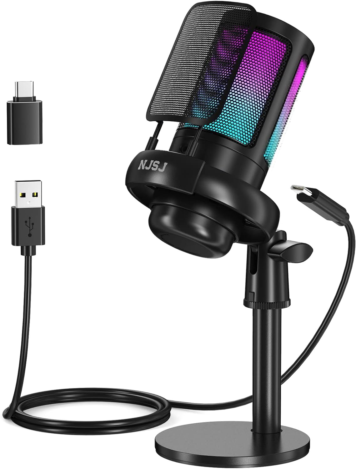 RGB profesionalus mikrofonas