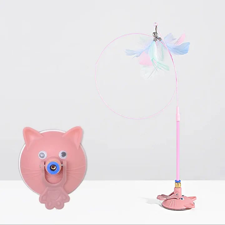 Kačių žaislas su plunksna