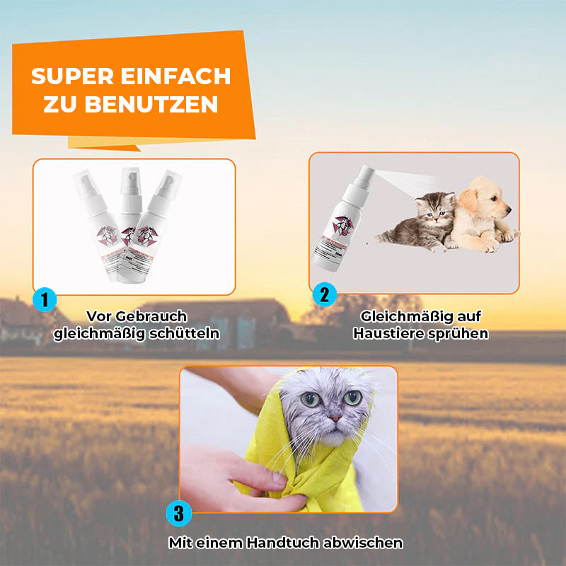 Purškalas nuo vabzdžių ir erkių gyvūnams