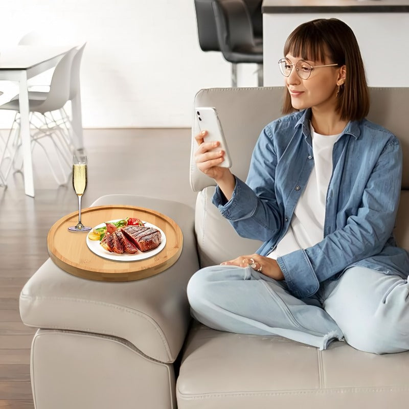 Medinis sofos staliukas