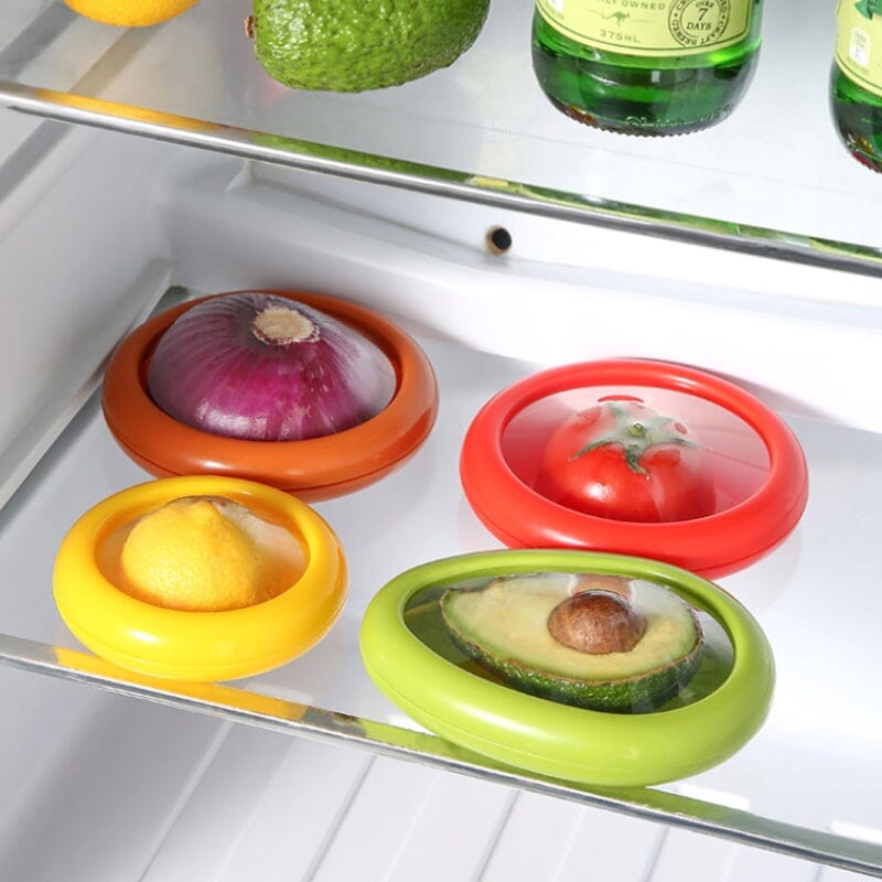 Daržovių ir vaisių laikymo dėžutės (4 vnt.)