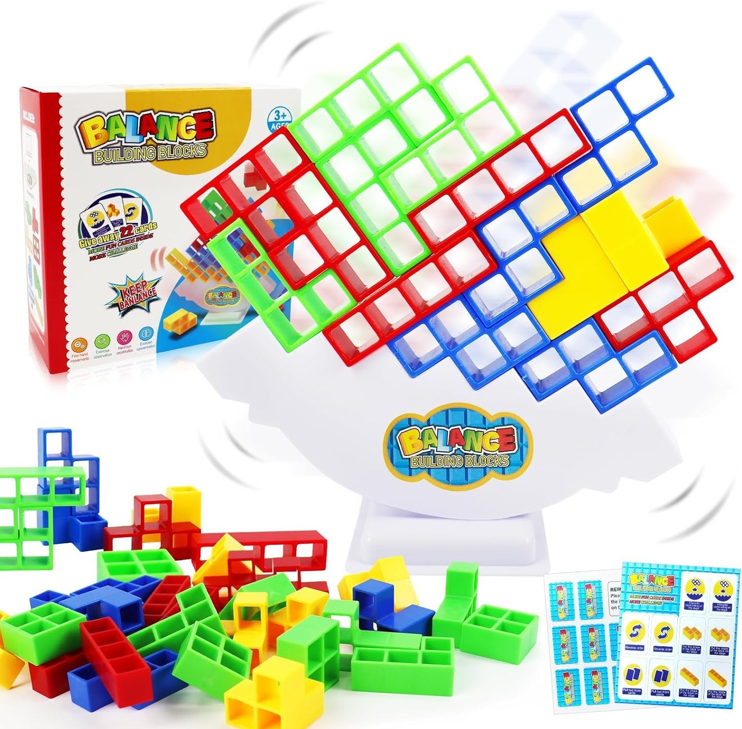 Tetris griūnantis bokštas: smagus žaidimas visai šeimai!