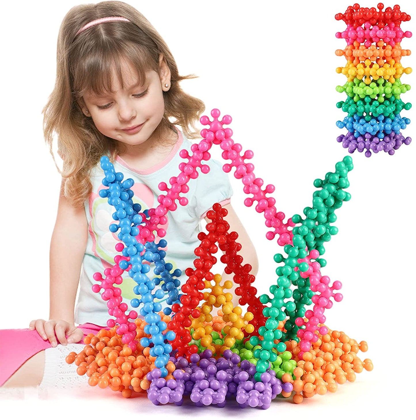 3D gėlių formos lego