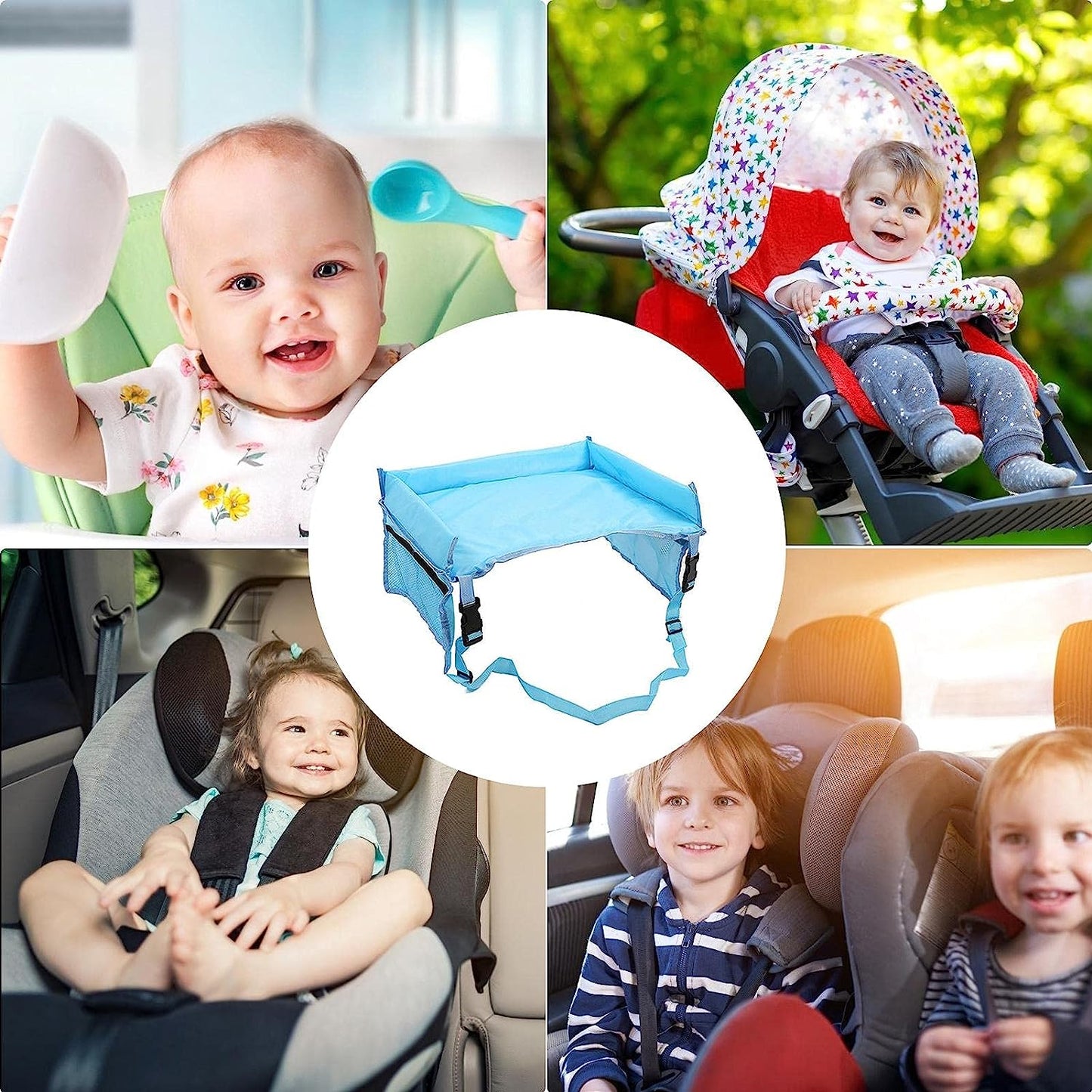 TravelTray™ - kelioninis žaidimų krepšys vaikams