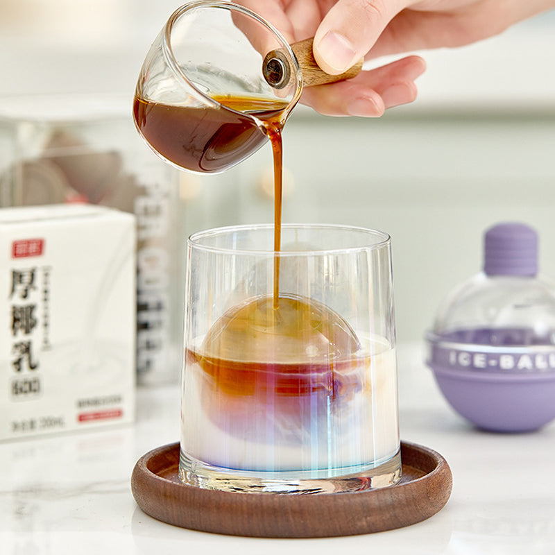 Apvali silikoninė ledo forma