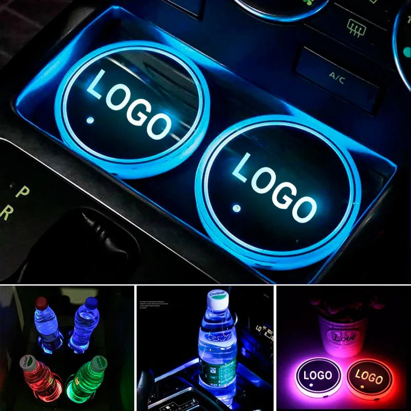 LED šviesos diskelis – puodelių laikikliui