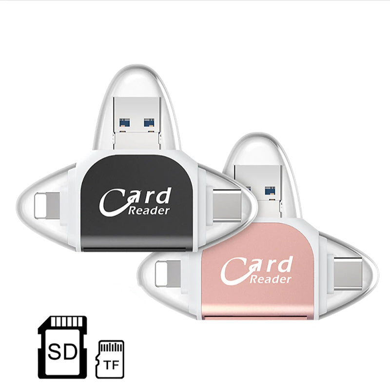 Universalus atminties kortelių skaitytuvas